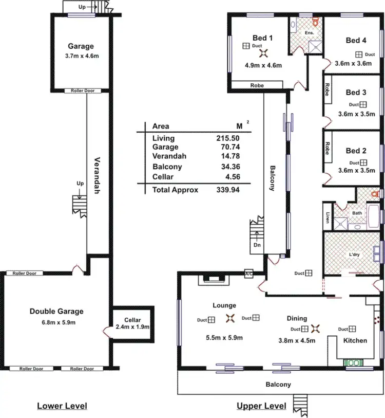 Floorplan of Homely rural property listing, 172 Pine Road, Woodcroft SA 5162