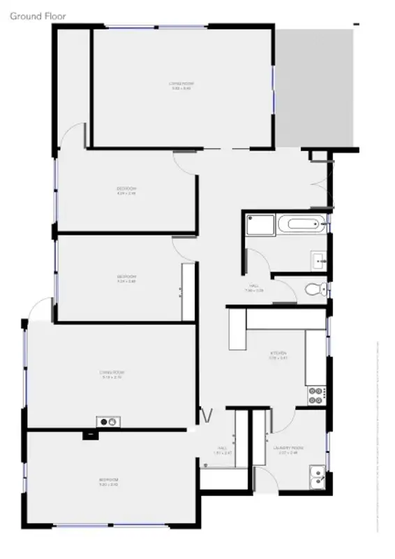 Floorplan of Homely house listing, 124 Mann Street, Armidale NSW 2350