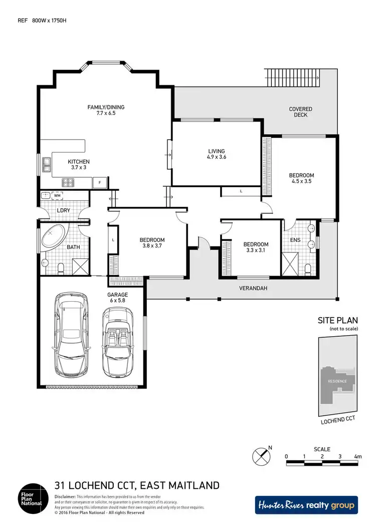 Floorplan of Homely house listing, 31 Lochend Circuit, East Maitland NSW 2323