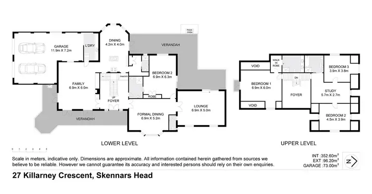Floorplan of Homely house listing, 27 Killarney Crescent, Skennars Head NSW 2478
