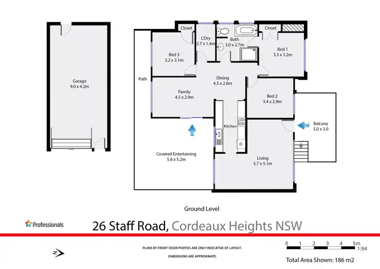 Floorplan of Homely house listing, 26 Staff Road, Cordeaux Heights NSW 2526