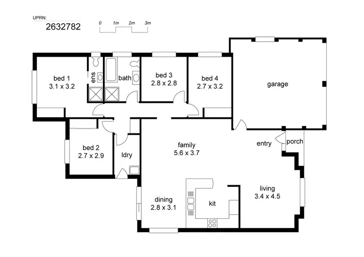 Floorplan of Homely house listing, Address available on request