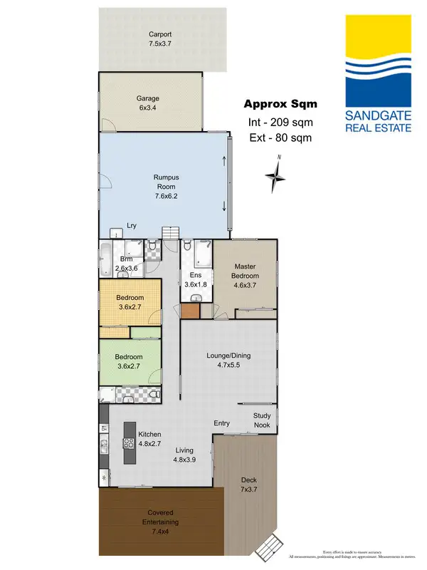 Floorplan of Homely house listing, 14 Fourteenth Avenue, Brighton QLD 4017