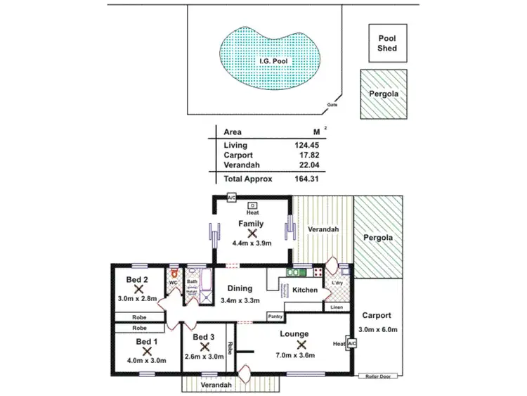 Floorplan of Homely house listing, 29 Pardoo Drive, Modbury SA 5092
