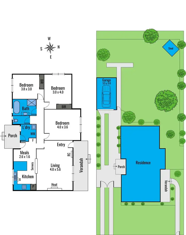 Floorplan of Homely house listing, 33 Hendy Street, Corio VIC 3214