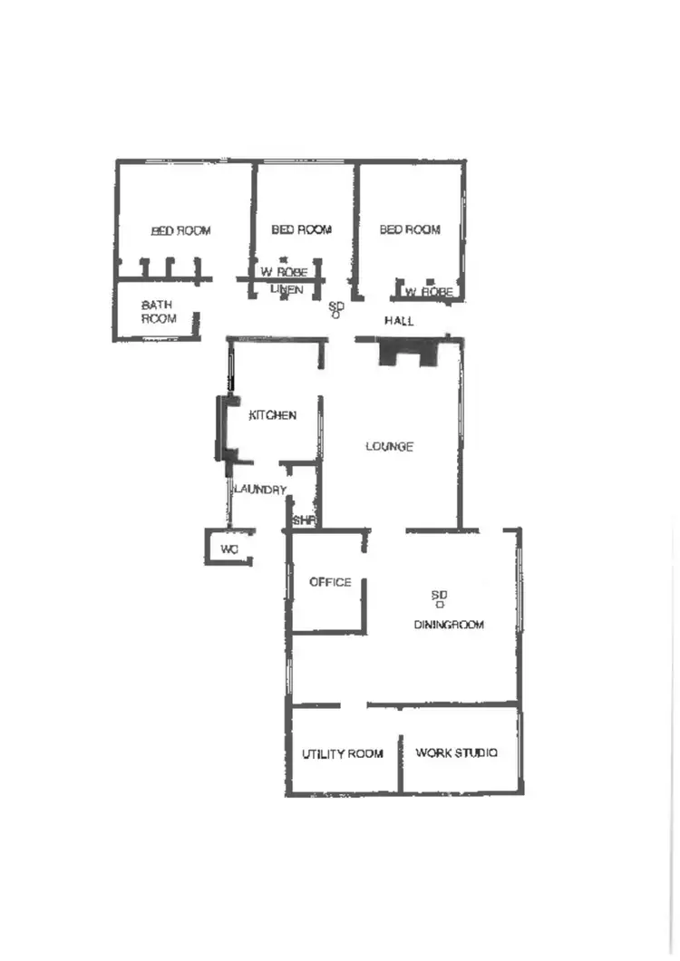 Floorplan of Homely house listing, 6-8 Ruth Street, Golden Square VIC 3555