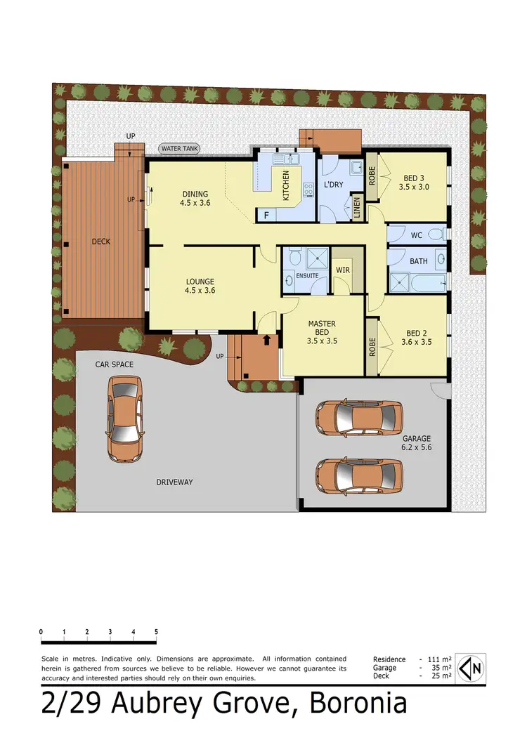 Floorplan of Homely unit listing, 2/29 Aubrey Grove, Boronia VIC 3155