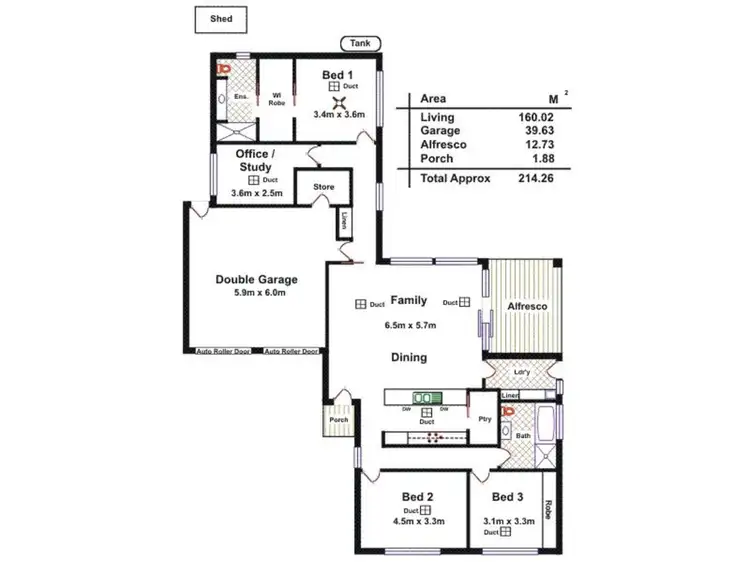 Floorplan of Homely house listing, 17 Carnelian Street, Hope Valley SA 5090