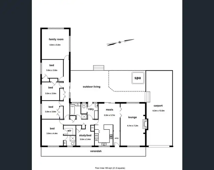 Floorplan of Homely house listing, 38 Lusatia Park Road, Woori Yallock VIC 3139