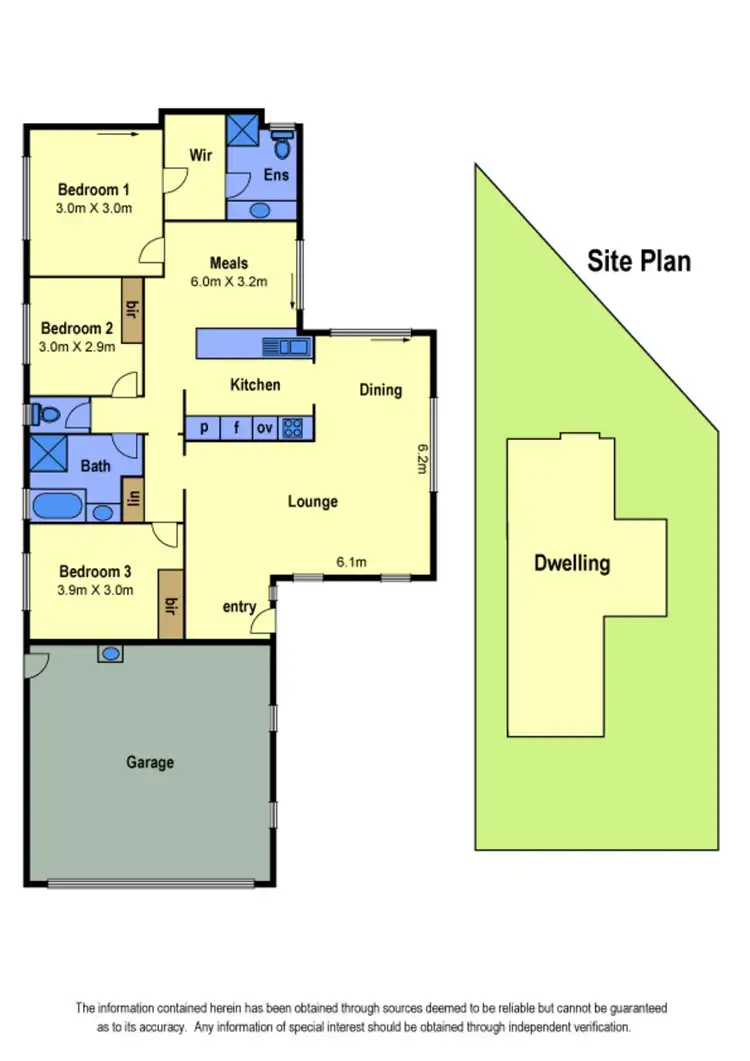 Floorplan of Homely house listing, 4 Berthon Crescent, Hillside VIC 3037