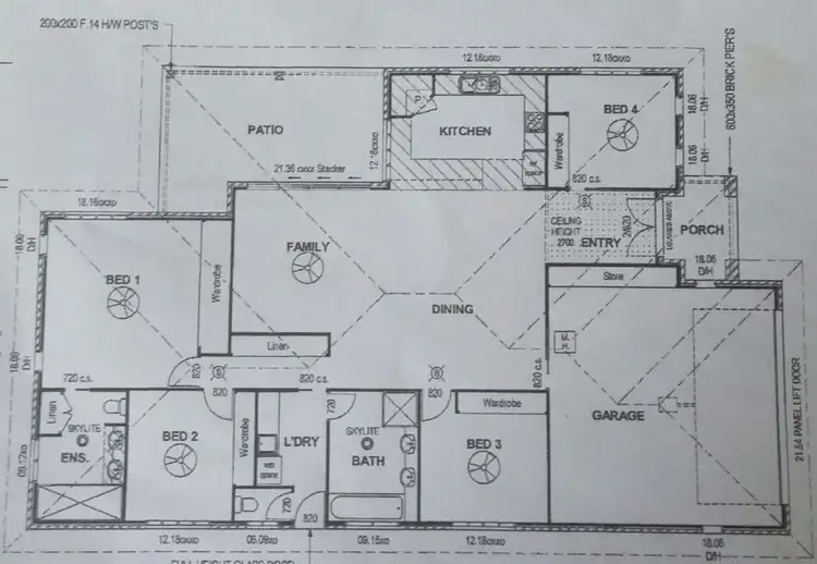 Floorplan of Homely house listing, 20 Kirkpatrick Court, Bowen QLD 4805