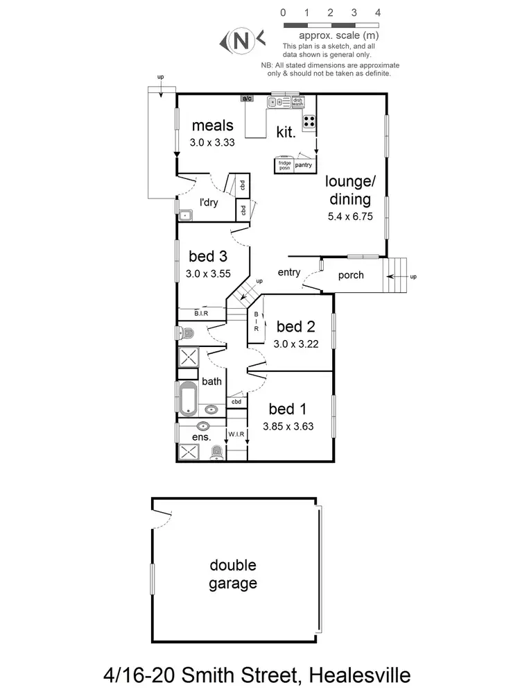 Floorplan of Homely unit listing, 4/16-20 Smith Street, Healesville VIC 3777