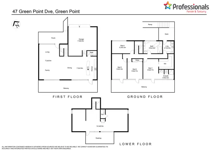Floorplan of Homely house listing, 47 Green Point Drive, Green Point NSW 2428