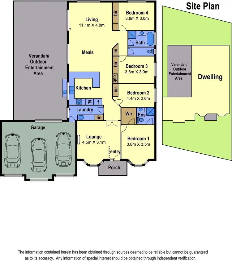 Floorplan of Homely house listing, 16 Hume Drive, Sydenham VIC 3037