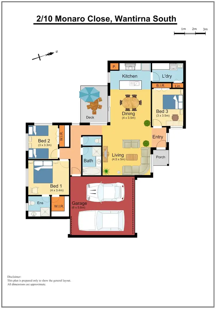 Floorplan of Homely unit listing, 2/10 Monaro Close, Wantirna South VIC 3152