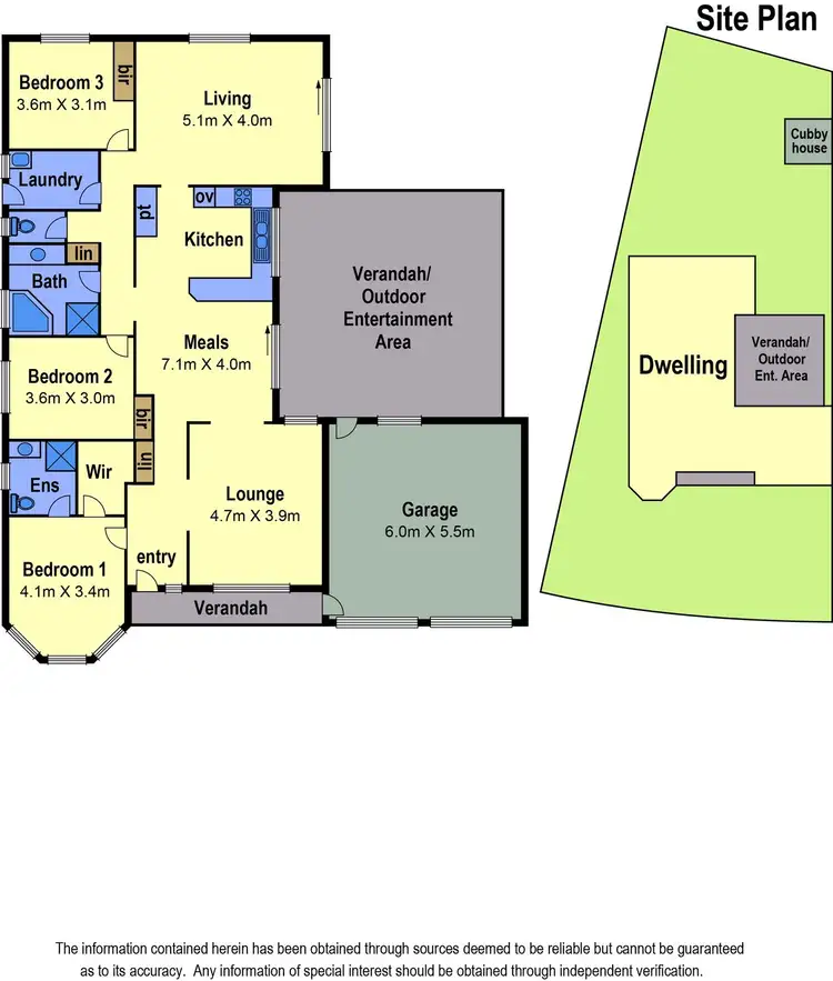 Floorplan of Homely house listing, 5 Solent Crescent, Taylors Lakes VIC 3038