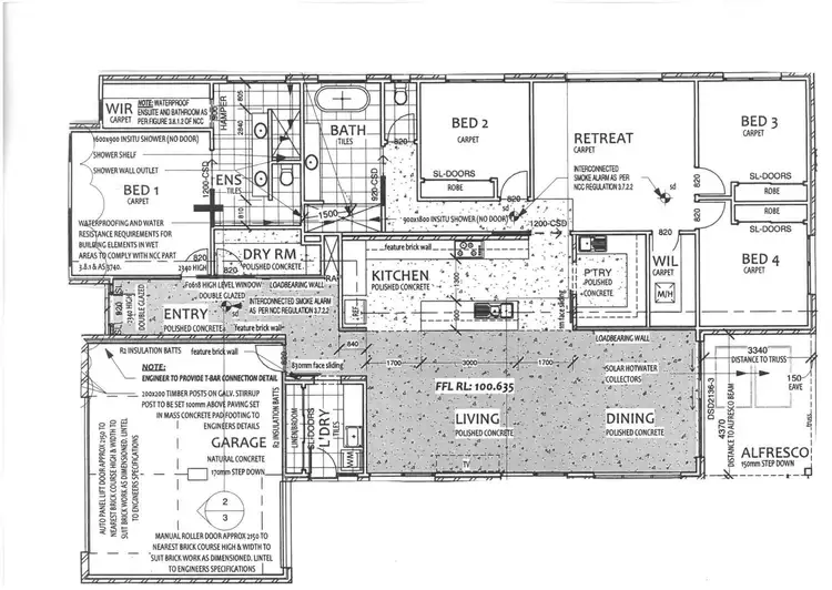 Floorplan of Homely house listing, 5 Courage Court, Strathfieldsaye VIC 3551