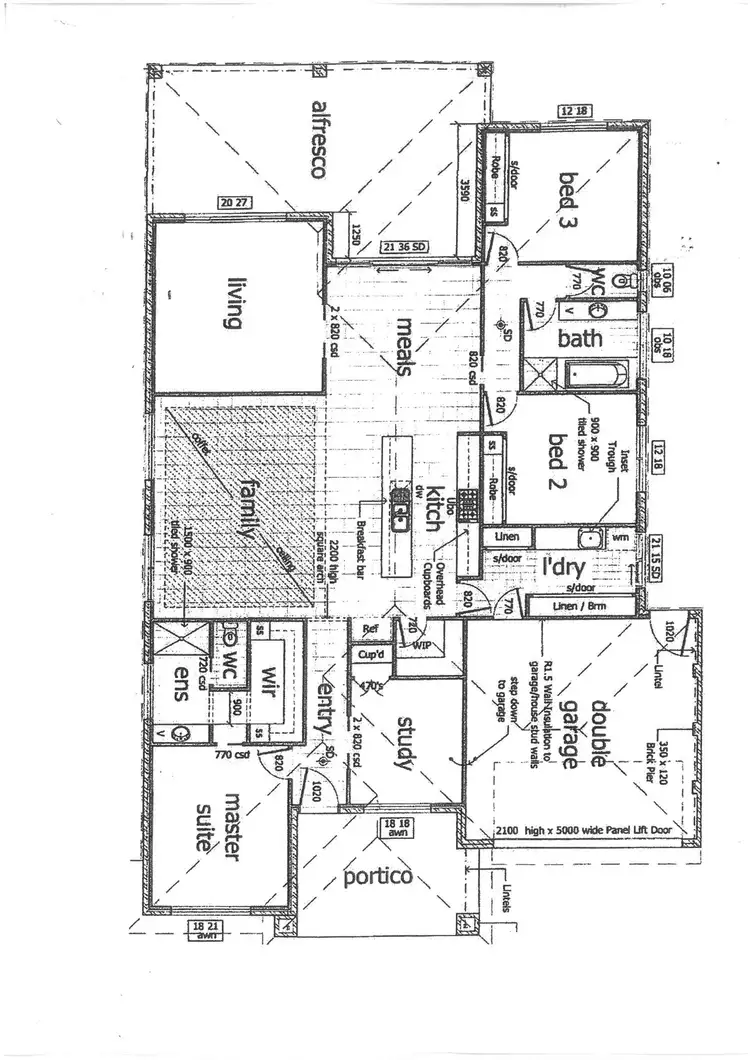 Floorplan of Homely house listing, 6 Wanderers Lane, Kialla VIC 3631