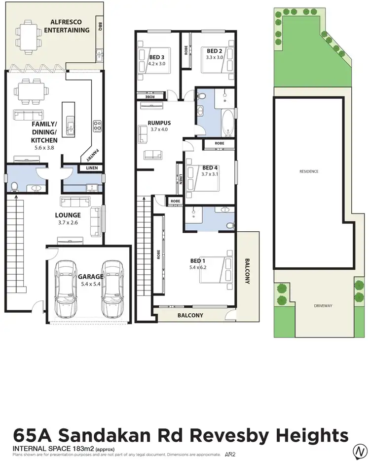 Floorplan of Homely house listing, 65a Sandakan Road, Revesby NSW 2212