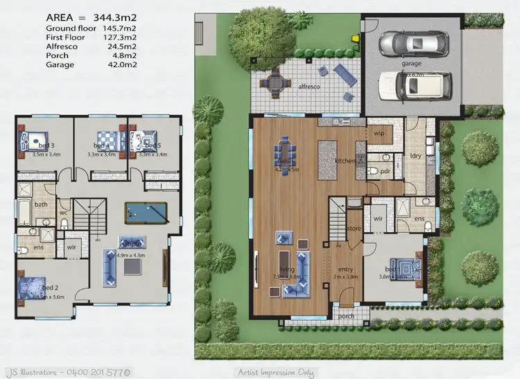 Floorplan of Homely house listing, 50 Grammar Parade, Wantirna VIC 3152