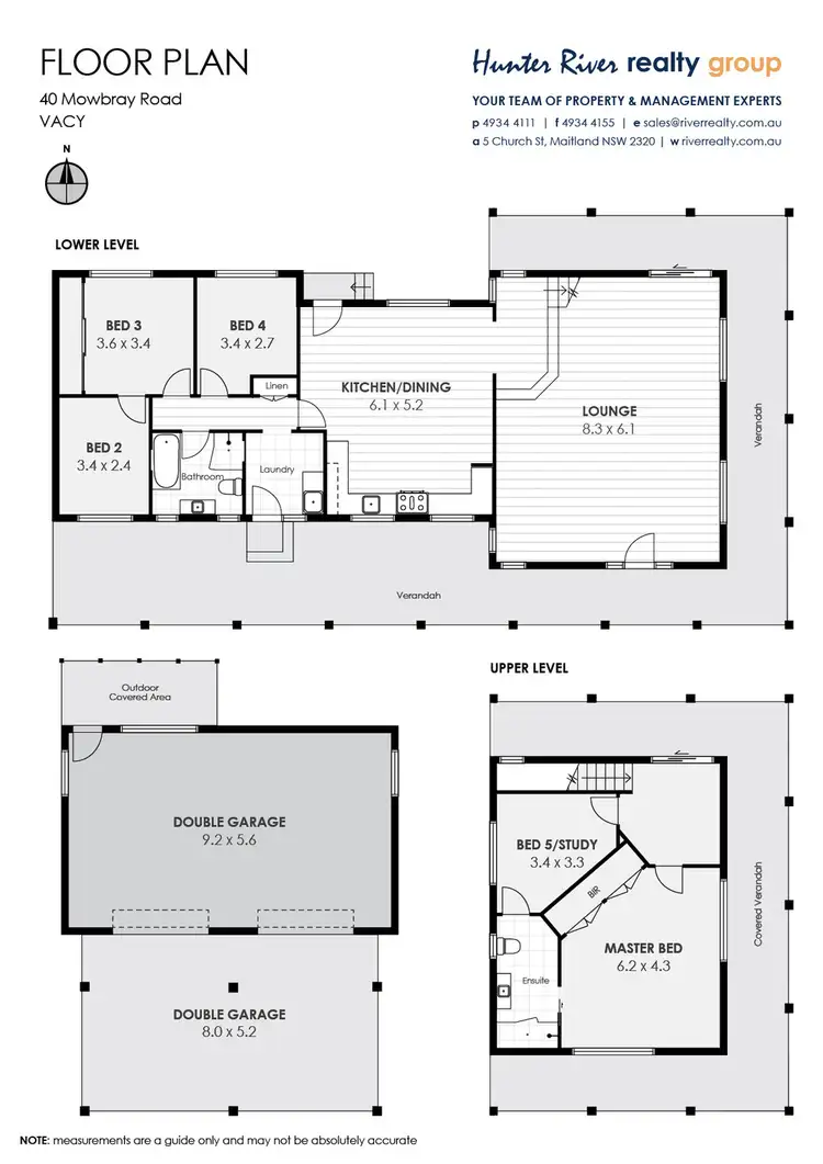 Floorplan of Homely rural property listing, 40 Mowbray Lane, Paterson NSW 2421
