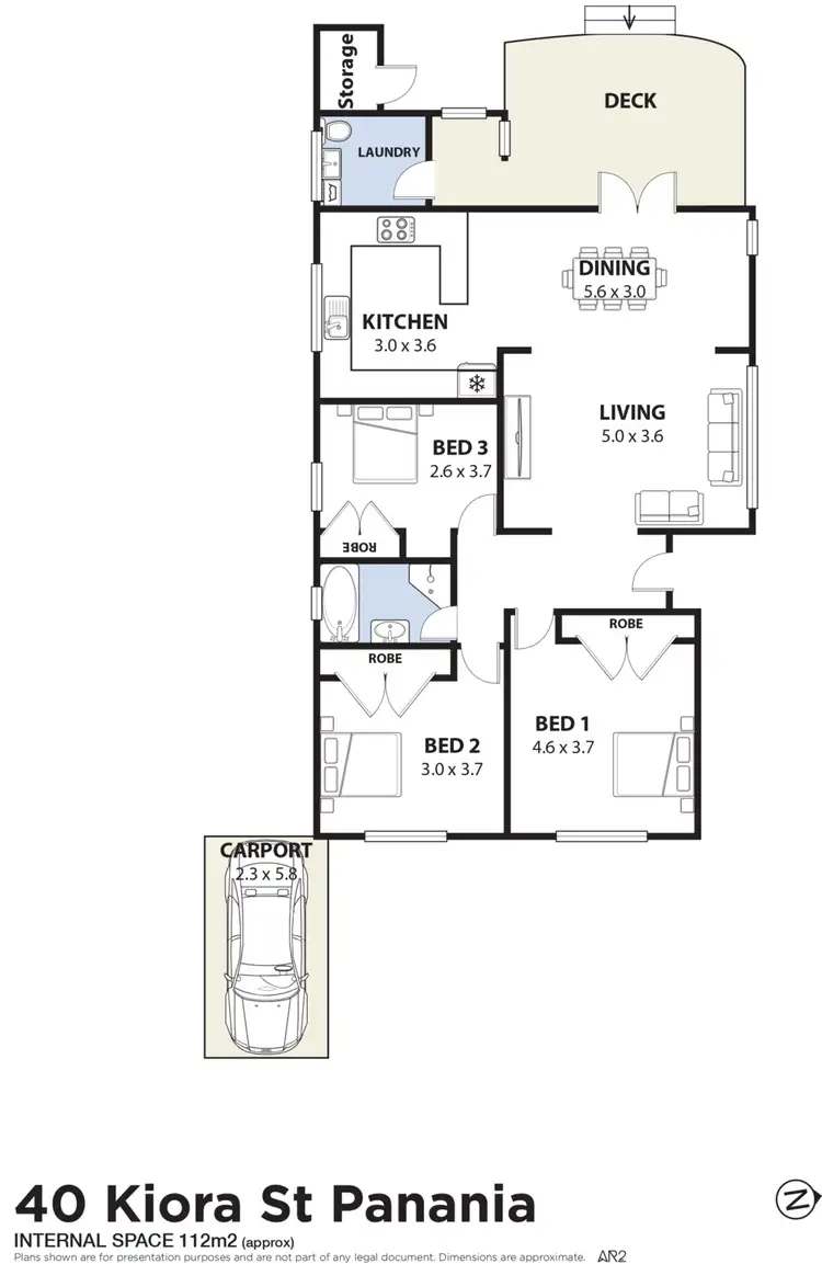 Floorplan of Homely house listing, 40 Kiora Street, Panania NSW 2213