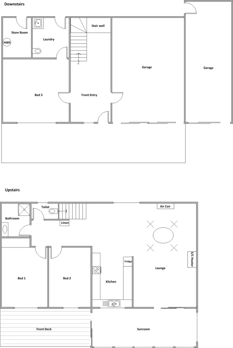 Floorplan of Homely house listing, 1 Hardwicke Close, Point Turton SA 5575