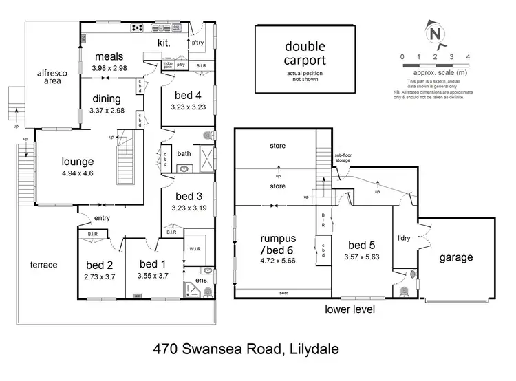Floorplan of Homely house listing, 470 Swansea Road, Lilydale VIC 3140