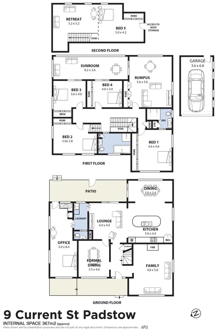 Floorplan of Homely house listing, 9 Current Street, Padstow NSW 2211