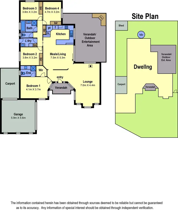 Floorplan of Homely house listing, 16 Willowood Court, Taylors Hill VIC 3037
