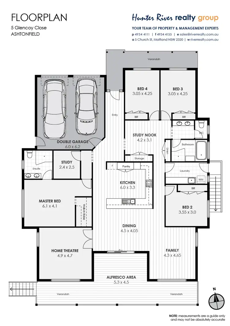 Floorplan of Homely house listing, 5 Glencoy Close, Ashtonfield NSW 2323