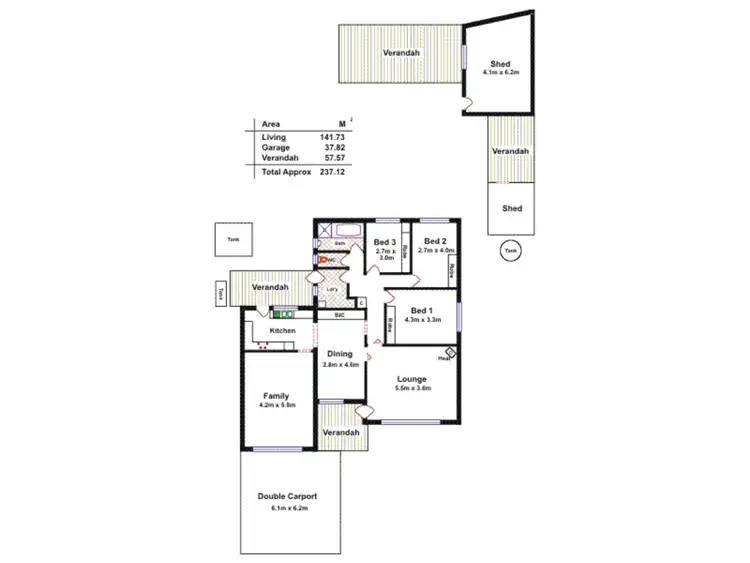 Floorplan of Homely house listing, 49 Salisbury Avenue, Valley View SA 5093