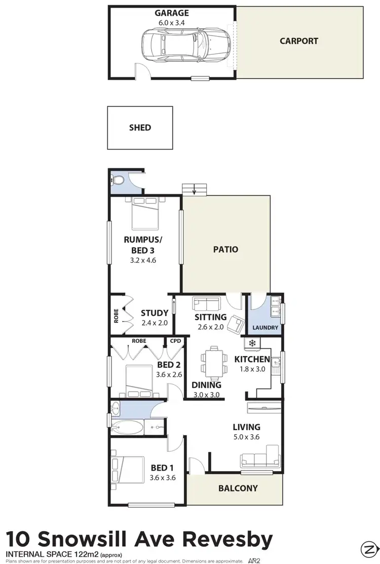Floorplan of Homely house listing, 10 Snowsill Avenue, Revesby NSW 2212