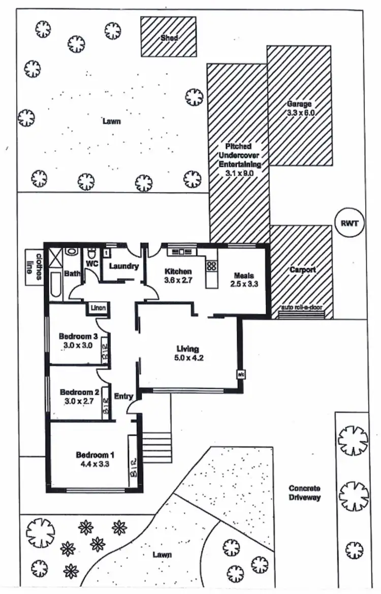 Floorplan of Homely house listing, 16 Sleep Road, Para Hills SA 5096