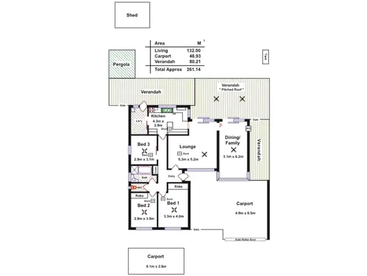 Floorplan of Homely house listing, 15 Perth Avenue, Valley View SA 5093