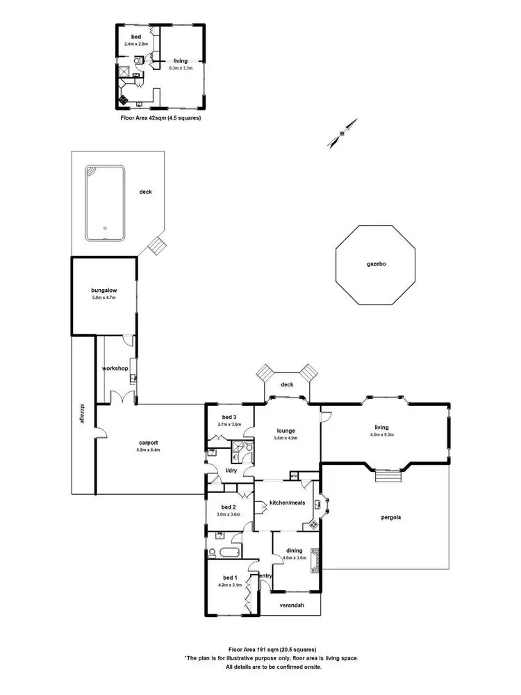 Floorplan of Homely house listing, 2739 Warburton Highway, Wesburn VIC 3799