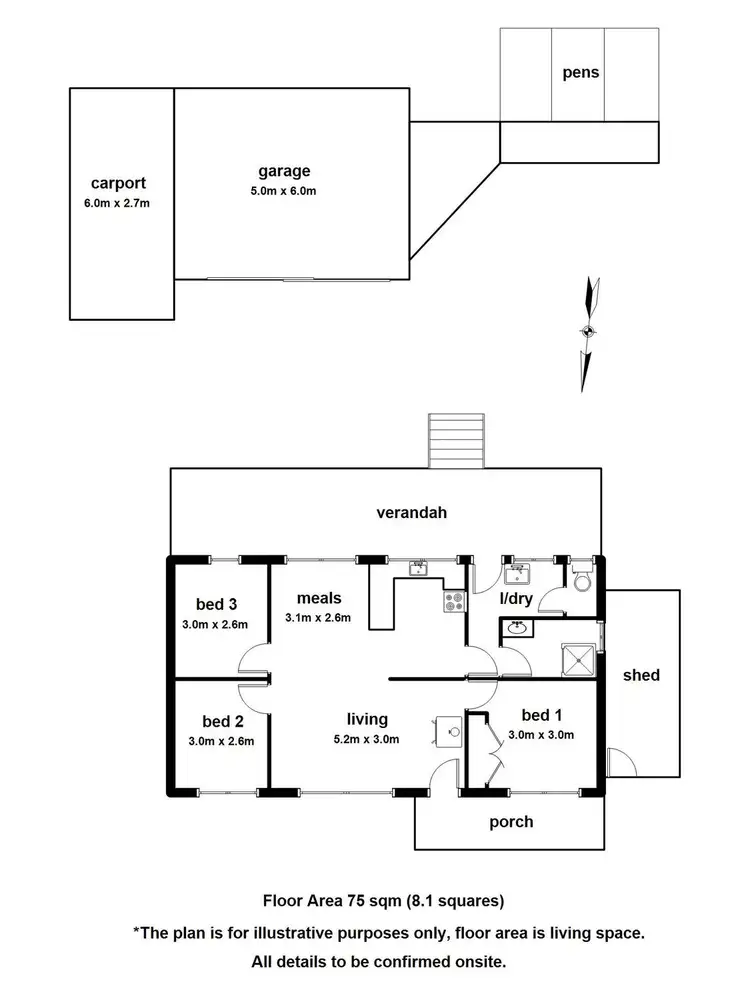 Floorplan of Homely house listing, 2 Pierre Court, Millgrove VIC 3799