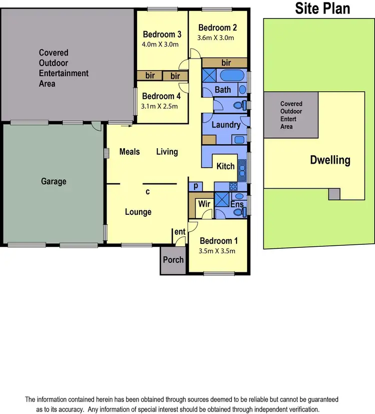 Floorplan of Homely house listing, 21 Fastnet Drive, Taylors Lakes VIC 3038