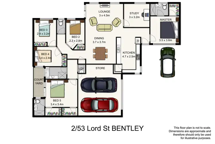 Floorplan of Homely house listing, 1/53 Lord Street, Bentley WA 6102