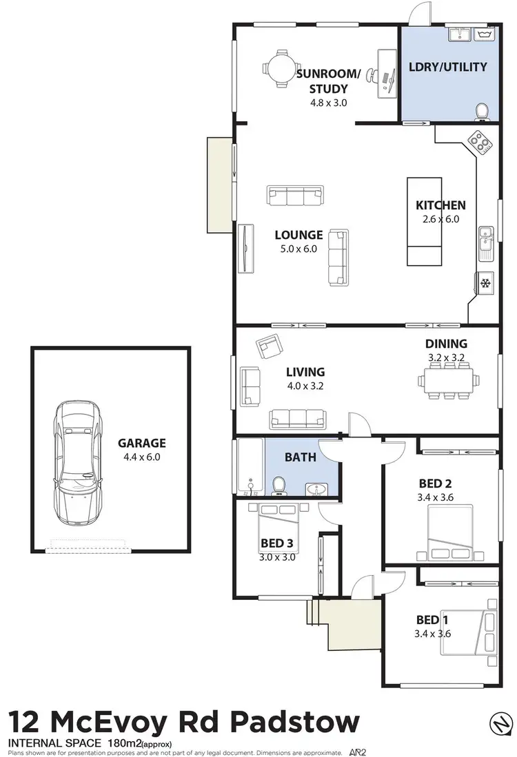 Floorplan of Homely house listing, 12 McEvoy Road, Padstow NSW 2211