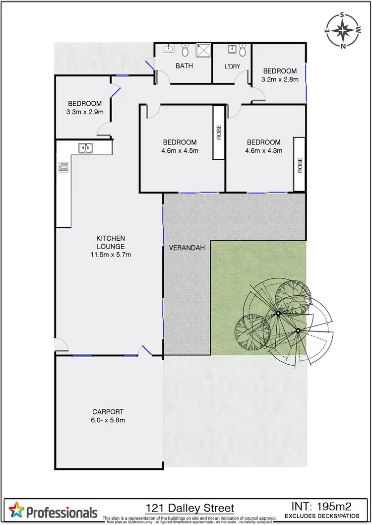 Floorplan of Homely house listing, 17 River Terrace, Mullumbimby NSW 2482