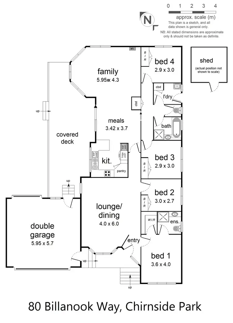 Floorplan of Homely house listing, 80 Billanook Way, Chirnside Park VIC 3116