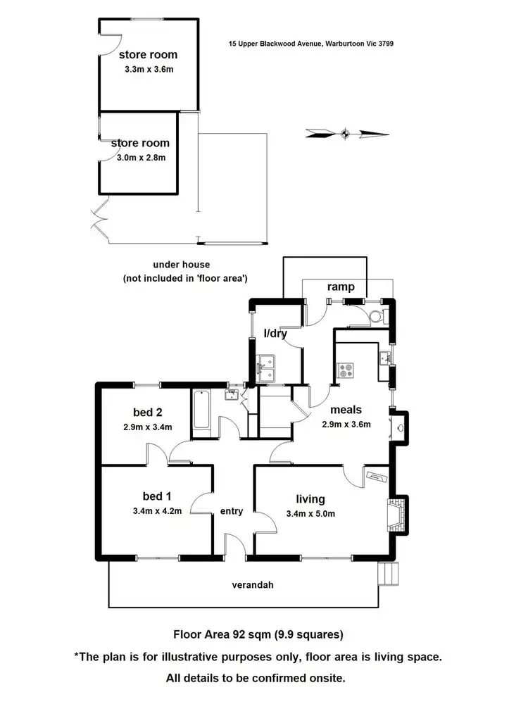 Floorplan of Homely house listing, 15 Upper Blackwood Avenue, Warburton VIC 3799