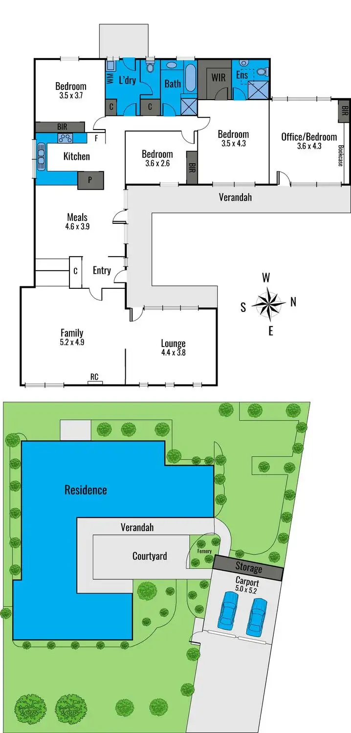 Floorplan of Homely house listing, 14 Cranmere Avenue, Belmont VIC 3216