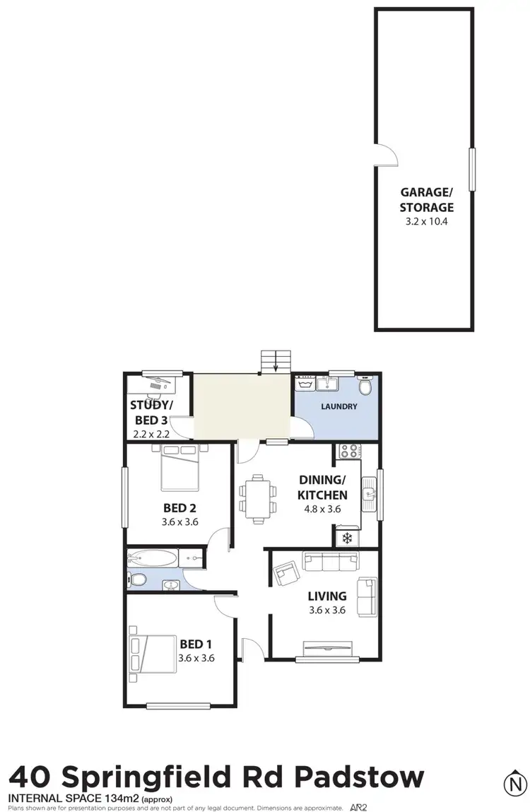 Floorplan of Homely house listing, 40 Springfield Road, Padstow NSW 2211