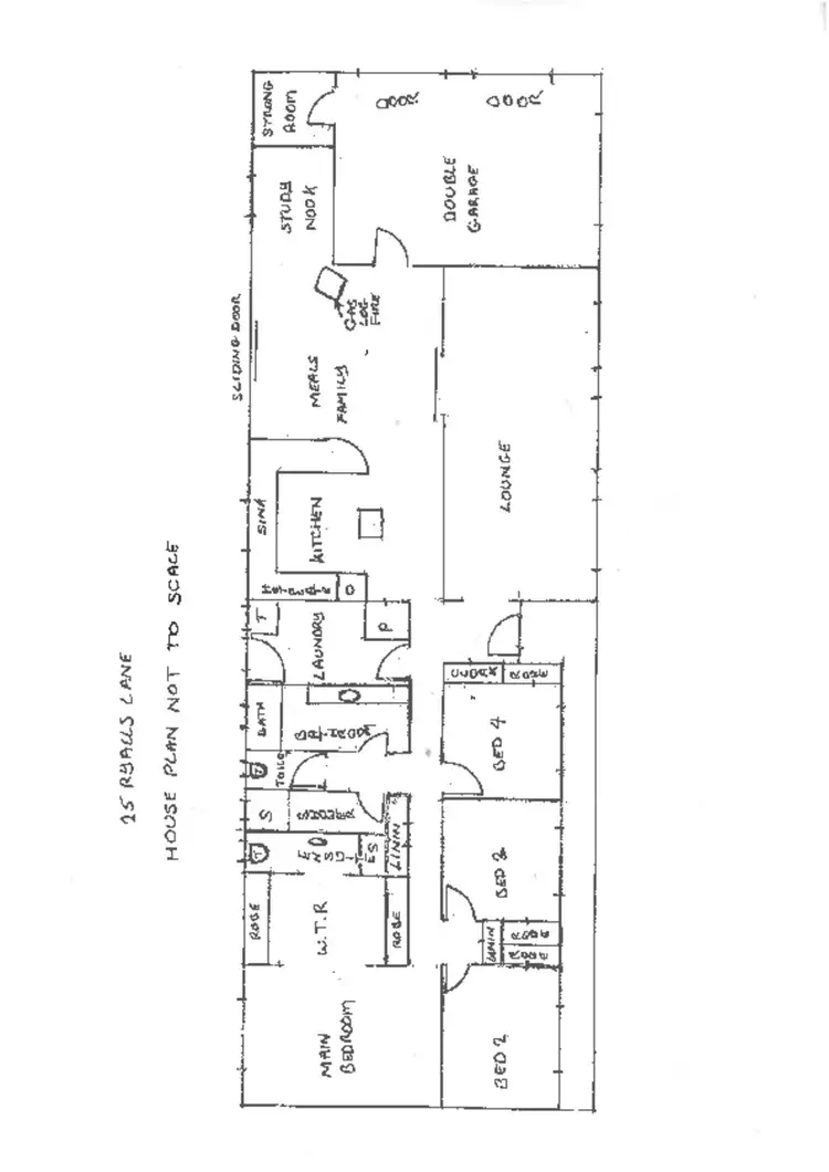 Floorplan of Homely house listing, 25 Ryalls Lane, Strathfieldsaye VIC 3551