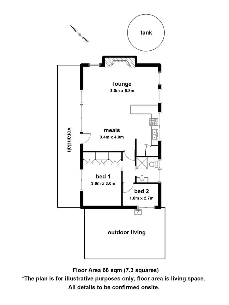 Floorplan of Homely house listing, 4 Yarra Valley Crescent, East Warburton VIC 3799