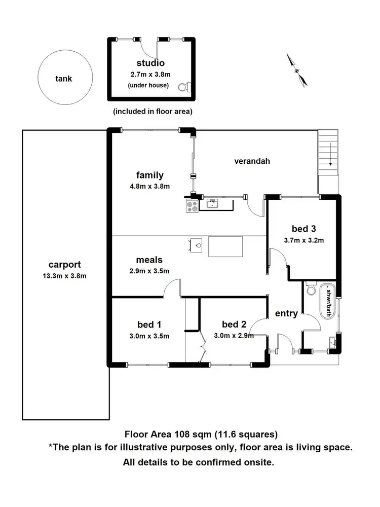 Floorplan of Homely house listing, 35 Allsops Road, Launching Place VIC 3139