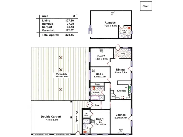 Floorplan of Homely house listing, 14 Castle Street, Modbury SA 5092