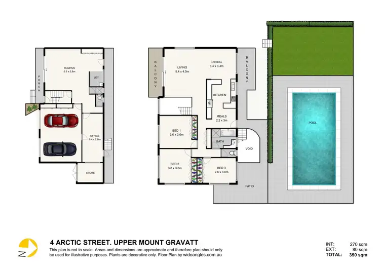 Floorplan of Homely house listing, 4 Arctic Street, Upper Mount Gravatt QLD 4122